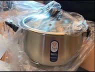 Buffalo 牛頭牌 24cm  6公升加厚底不銹鋼煲