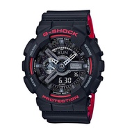 Casio G-Shock Black and Red Series Special Color Model Men's Watch GA-110HR-1A