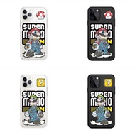 瑪利奧 super Mario 任天堂 switch game Luigi 手機殼 iPhone case 12 pro max 紙片瑪利歐 搞笑 惡搞