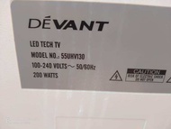 Backlight Set 55inch Devant 55Uhv130 Original 2strip Brandnew