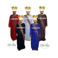 Unisex Kids Royal Costumes [Kings |Queens |Princess |Prince| 3 Kings | Wisemen] - Halloween Costumes