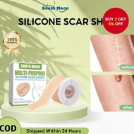 South Moon Scar Sheet Silicone 1Roll Silicone Scar Tape Removal Scar Skin Treatment Gel Sheet 150CM