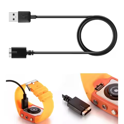 1M USB Smartwatch Charging Cable Fit For POLAR M430 M400 Watch Portable USB Charger Dock