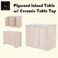 *KcHome7* SIAP PASANG Island Table and Cabinet Stylish Designln