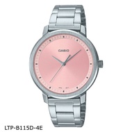 นาฬิกา Casio Standard Women นาฬิกาข้อมือผู้หญิง รุ่น LTP-B115D สายแสตนเลส LTP-B115D-1E LTP-B115D-4E