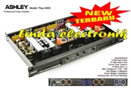PROMO- POWER ASHLEY PLAY 4500 4 CHANNEL ORYGINAL CLASS D ASHLEY PLAY4500