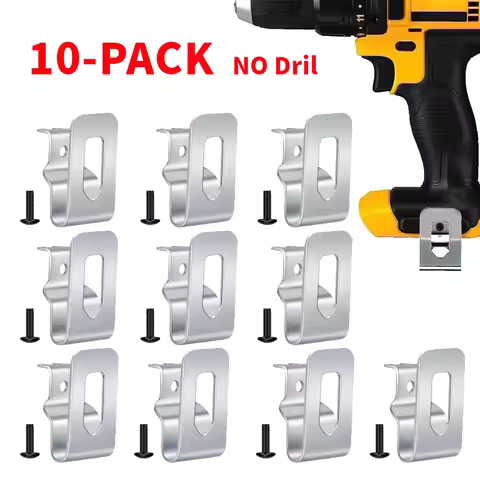 1-10PCS Electric Drill Belt Clip Hooks Hammer Impact Wrench Accessories For DeWalt 20V Drill Driver