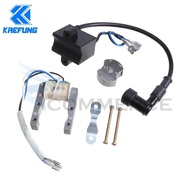 Magneto Stator Ignition Coil CDI Untuk Enjin 49cc 60cc 66cc 80cc Aksesori Basikal Bermotor 2-Lejang 
