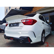 saga vvt 2016 - 2022 spoiler duck tail big fibreglass double tape install only betong bodykit