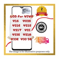 【ORIGINAL】LCD for VIVO Y16/Y21E/Y21T/Y33S/Y02S/Y21S/Y21/Y21A/Y33E/Y30 5G ORI LCD Display With Touch 