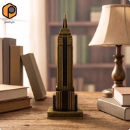[prettyia] Historic NYC Building Model Model Miniature NYC City Model Architectural Style