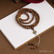 Agarwood Buddha Beads Galimandan Couple Beads Bracelets Zodiac Benming Buddha Bracelet Natural Old M