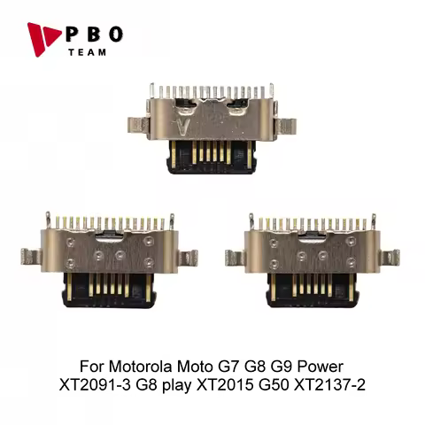 10-100Pcs Usb Charger Charging Dock Port Connector Plug For Motorola Moto G7 G8 G9 Power XT2091-3 G8