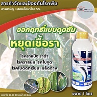 เฮกซะโคนาโซล 1 ลิตร🚩ฉลามอ้วน(hexaconazole) โรคใบไหม้ โรคกาบใบแห้ง โรคเมล็ดด่าง ขนาด 1 ลิตร ยากำจัดโร