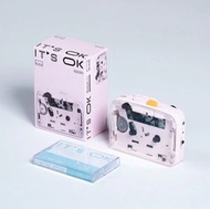 PANDA CAMERA - NINMLab IT'S OK 藍芽 5.0 復古卡式帶 Walkman 錄音機及播放器 (Sakura)