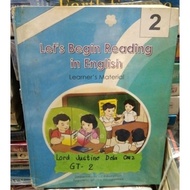 LET'S BEGIN READING in ENGLISH 2