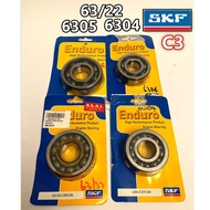 SKF C3 ENDURO BEARING 6305 6304 63/22 6322 BEARING SKF 6304 BEARING SKF 63/22 BEARING SKF 6305 BEARI