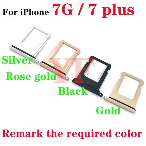Sim Card Tray Slot Holder For Iphone 7 7G 8 8G Plus Sim Card Slot Tray Holder Sim Card Reader Socket