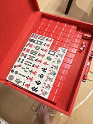 Supreme 紅色麻將套裝