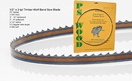 Timber Wolf 72 x 1/2 x 3tpi Band Saw Blade for Shopsmith