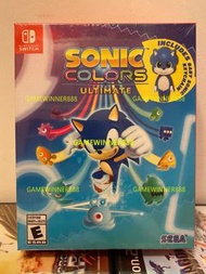 全新 Switch NS遊戲 超音鼠 索尼克 繽紛色彩 究極版 Sonic Colors Ultimate 美版英文版   (INCLUDES BABY SONIC KEYCHAIN)