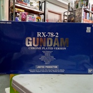 (葵興樂聲9樓門市現貨) Bandai PG 1/60 RX78-2 高達彩色電鍍版 Chrome Plated AHBO071