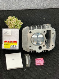 เสื้อ125ลูก57/4วาวลูกLHKพร้อมปาดหลบวาว4วาวปลอกสูบใส่แคร้งเดิมได้เลย ใส่125รุ่นคาร์บูR-Sและ125iไฟเลี้