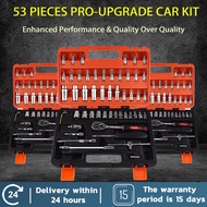 Versatile Tool Kit for Vehicle Maintenance 53pcs