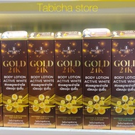 Precious Skin Thailand Gold 24K Body Lotion Active White HB Dosting/ Whitening Lotion 230 ML Whiteni