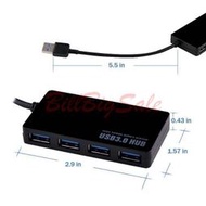 【現貨】(4孔 USB 3.0 HUB 電源孔) 可外接電源2A  USB集線器 一拖四合一 電腦分線器 筆電外接 US