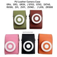GR IV GR4 GR3 GR3X SX740 G7X2 G7X3 Casing PU Leather Camera Bag Shoulder Bag Case for Mirrorless Cam