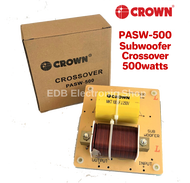 Crown PASW-500 Subwoofer Crossover 500watts Subwoofer Dividing Network PA-SW-500