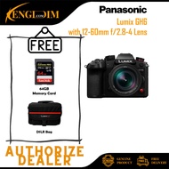 Panasonic Lumix GH6 Mirrorless Camera with 12-60mm f/2.8-4 Lens