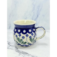 Mug CERAMIKA Brand Size 7.5x8.2cm. HAND MADE IN POLAND Sold IN Pairs (A27 : 116)