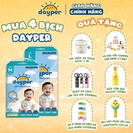 [GIFT] 4 Packs of Dayper Diapers/Pants Super Thin, Light, Superior Absorbency 6 Times for Babies 4-2