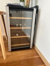 vintec 34 battles wine refrigerator as new.