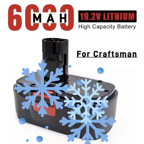 For Craftsman 19.2 Volt 6000mAh Ni-MH Rechargeable Battery Compatible C3 DieHard 130279005 130279003