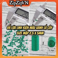 Super soft green Zippo flint 2.5 x 5mm