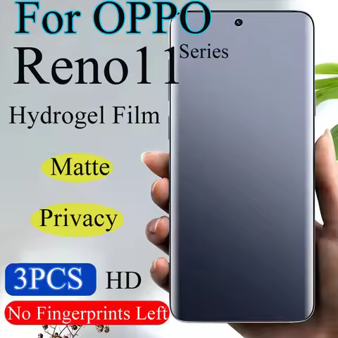 Reno11Pro Matte Hydrogel Film For OPPO Reno 11Pro Privacy Screen Protector Reno11 Full Coverage Soft