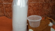 mangkok makan plastik bulat microwave 500 ml food container praktis
