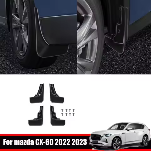 For Mazda CX-60 CX60 CX 60 2022 2023 2024 Mudguards Mud Flaps Splash Guards Front Rear Wheels Fender