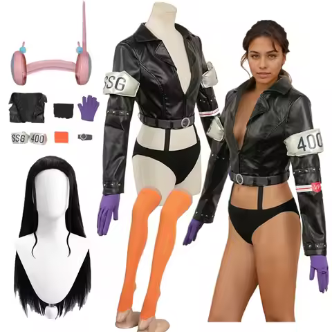 Robin Cosplay Costume SSG Egghead Island Fantasy Adult Women Coat Belt Wig Outfits Halloween Nami Di