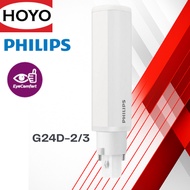 PHILIPS LED PL-C HORIZONTAL INSTALLATION 6.5W / 8.5W