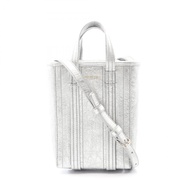 【二手】巴黎世家 (Balenciaga) BALENCIAGA單肩包 Verb 手機支架 693793 銀色皮革 Verb 手機支架 女士二手 A