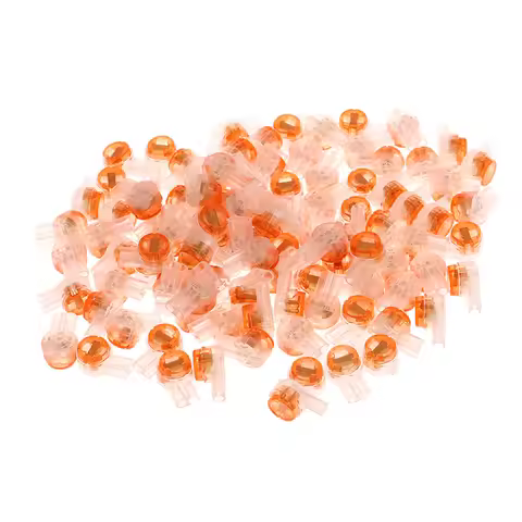 100Pcs K2 Wire Splice Connector Waterproof Uy Gel Filled Wire Button Connector Clear Phone Splice Ne