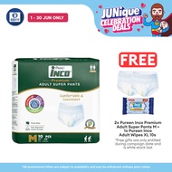 Pureen Inco Adult Super Pants - Size M (10 Pcs)
