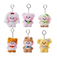 Kpop Idol DIVE Minini Plush Keyring Yujin Gaeul Wonyoung LIZ Rei Leeseo Minive Stuffed Doll Keychain