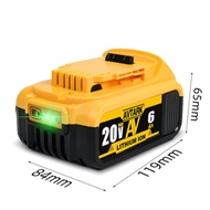 Replace DeWalt Tool Battery Lithium Battery 18V 20V DeWalt MAX XR DCB205 DCB200 Battery