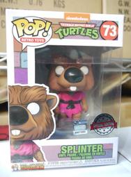 {玩具路邊攤} 代理版 FUNKO POP 忍者龜 TMNT 老鼠師父 史普林特 斯普林特 SPLINTER 73