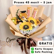 [24 jam tanpa po] buket wisuda rosemairy | buket bunga palsu | hadiah kado ulang tahun | money buket